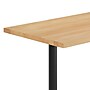 Flash Furniture Bennett Wooden Commercial Indoor Table, 48" x 30", Natural Top/Black Base (GSF3048NTT0522)~#|#~245B1385-80E4-4DD8-94CEF7F65AF91050_sc7