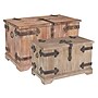 Household Essentials Victorian Decorative Trunk, Fir/Metal , 3 Pieces, Multi Color (HH9540-1)~#|#~245C0EF4-A217-4404-82E70F90D6886056_sc7