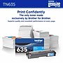 Brother TN635 Standard Yield Cyan Toner Cartridge, Prints Up to 1,800 Pages (TN635C)~#|#~2461B72B-65DB-42D3-AB14E3E429D85881_sc7