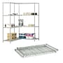 Safco Industrial Extra 2-Shelf Metal Shelf, 36", Metallic Gray (5290GR)~#|#~2463DE6F-EF4B-4C9E-B44BD196F528C73D_sc7