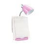 Simple Designs Gooseneck Organizer LED Desk Lamp, 18.50", with iPad Tablet Stand and Charging Outlet, Pink (LD1057-PNK)~#|#~24641A76-BE49-410D-902C0471590AF444_sc7