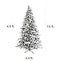 Fraser Hill Farm 7.5' Flocked Mountain Pine Artificial Christmas Tree, 550 Lights (FFMP075-3SN)~#|#~2470C0C9-E8BE-402D-8F1501BA375279CB_sc7