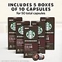 Starbucks Italian Roast Coffee Nespresso Original Capsules, Dark Roast, 50/Box (123469)~#|#~2478130B-486F-46F5-AB6FE6FFE820E679_sc7