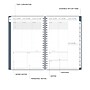 2026 Blue Sky Solid Steel 8" x 5" Weekly & Monthly Personal Organizer, Plastic Cover, Blue (158003)~#|#~24797FDE-8623-4CAF-9AD6D4FAE97668FD_sc7