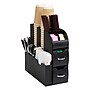 Mind Reader 11-Compartment Plastic Coffee Organizer, Black (CAD01-BLK)~#|#~247C4538-AEDC-43A2-BDBF1F608FA1CF52_sc7