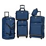 Skyway Luggage Seville 2.0 5-Piece Luggage Set, Poseidon Blue (43S-5P-457-SET)~#|#~247CF190-2BDE-4529-8AC933A7EB4C8F95_sc7