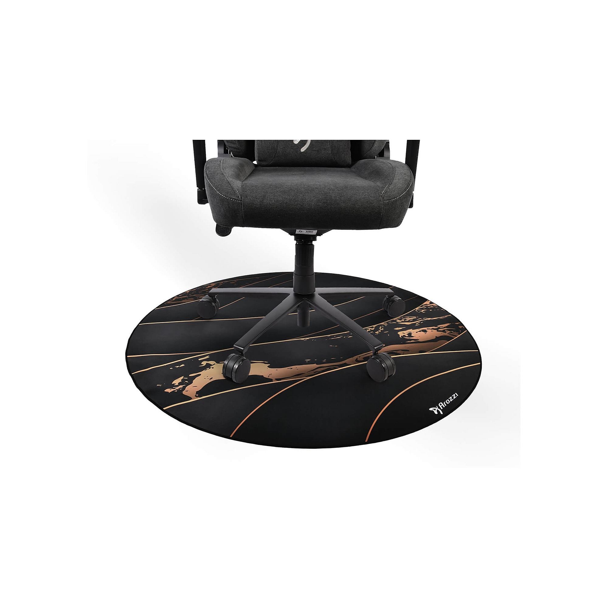 Arozzi ZONA Pad Carpet & Hard Floor Chair Mat, Black/Gold (AZ-ZONA-PAD-BKGD) Sansujyuku sansujyuku.com