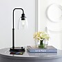 Safavieh Kashton 20" LED Table Lamp with USB Port, Black (TBL4186A)~#|#~249633D7-4F02-4E2E-8376D0D4047622D9_sc7