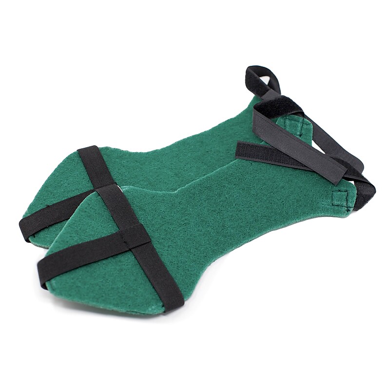 BISON LIFE Washable Shoe Scrubber, Adult, Green, 60/Pair (BPSH-ES-WSG-1G-60) image 1