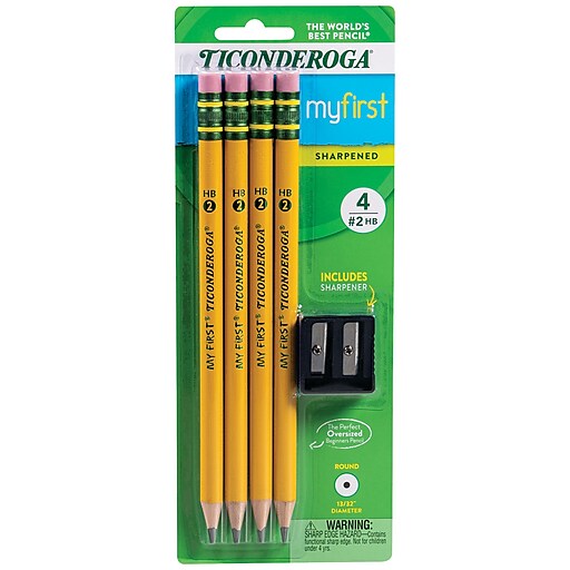 Ticonderoga Pencils, Premium Wood, No.2 HB - 10 pencils