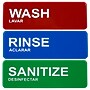 Excello Brands Restroom Indoor Wall Signs, 9" x 3", Multicolored, 3/Pack (EGP-HD-0051)~#|#~24AC1790-4814-4ECF-8087339E675ED362_sc7