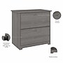 Bush Furniture Cabot 2-Drawer Lateral File Cabinet, Letter/Legal Size, 30" H x 31" W x 20" D, Modern Gray (WC31380)~#|#~24AE7D63-7D42-4263-BF23358545304065_sc7