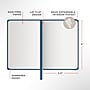 Staples Pro120 Elite™ Hardcover Journal, 5.5" x 8", Narrow Ruled, Navy Blue, 195 Pages (ST63373)~#|#~24B23608-43C7-4ABF-978569F5AFF2BA19_sc7