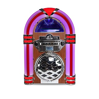 Victor Geneva 5-in-1 Music Center with Bluetooth, CD Player, FM