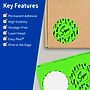 Avery Laser/Inkjet Multipurpose Circle Labels, 3.5" Dia., Neon Green, 160/Pack (94514)~#|#~24BA3338-CBE0-492B-8D0FC1DE1434E418_sc7