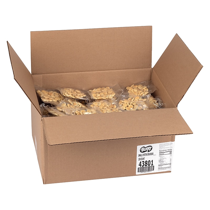 Burry Small Oyster Crackers, 0.5 oz., 150/Pack (307-00423) image 1