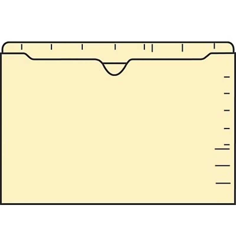 Medical Arts Press File Pocket, Letter Size, Manila, 100/Box (23934R) image 1