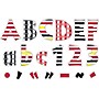 Barker Creek Buffalo Plaid  4" Letters and Numbers, Multicolored, 255/Pack (BC1732)~#|#~24BFB566-9CEB-4A6F-ADC0142EB6DA7606_sc7