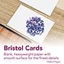 Strathmore 300 Series Bristol Cards & Envelopes, 6.875" x 5", White, 6/Pack, 3 Packs/Bundle (STTP30566-3)~#|#~24C38706-403E-4ABA-A25F331836A663CC_sc7