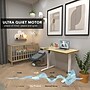 Mount-It! 48"W Electric Rectangular Adjustable Standing Desk, Maple/White (MI-8038)~#|#~24C7BD9B-723C-4639-A3CB11F7863E0912_sc7