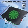 ENHANCE Cryogen 5 17" Gaming Laptop Cooling Pad Stand, 2 USB Ports (ENGXC50100GNWS)~#|#~24CC683D-56FB-453E-A1A059C3483D3845_sc7