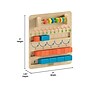 Flash Furniture Bright Beginnings Number Counting Learning Board (MK-MK08787-GG)~#|#~24D10042-606E-413C-A2F711C2F3F9DCED_sc7
