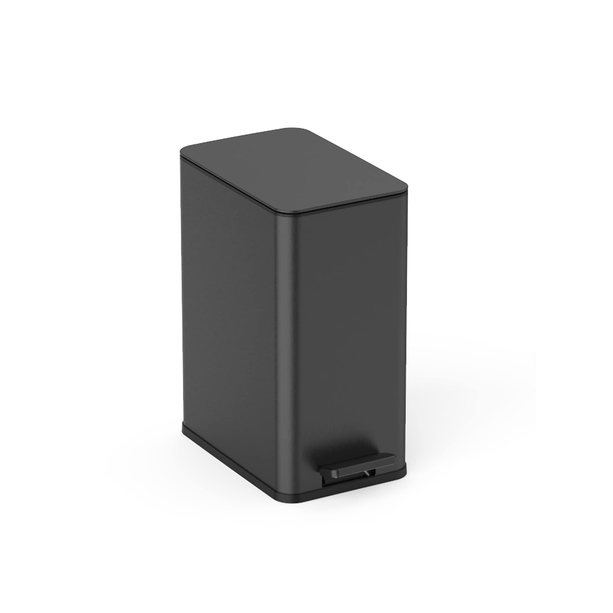 Nine Stars Step Trash Can, 2.6 Gallon, Matte Black (XZD-10-88BK) Sansujyuku sansujyuku.com