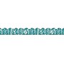 Carson Dellosa Education True to You Scalloped Bulletin Board Borders, 3" x 3', Teal with Leaves, 6/Bundle (CD-108522-6)~#|#~24DD65F6-15E9-4010-A6501D309EFA71AE_sc7
