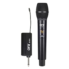 QFX Wireless 16-Channel UHF Multi-Frequency Microphone System with