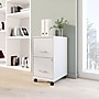 Staples 2-Drawer Mobile Vertical File Cabinet, Letter Size, Lockable, 26.3"H x 14.3"W x 18.9"D, White (ST52155-CC)~#|#~24E163F3-DDE0-49D3-90B4F69B39BE2EE5_sc7