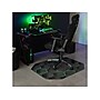 Anji Mountain Rug'd Kaleidoscope Carpet & Hard Floor Chair Mat, 36" x 48", Gray/Green (AMB9110)~#|#~24E561C4-EC83-45E3-A12FB79E2E9B2D9E_sc7