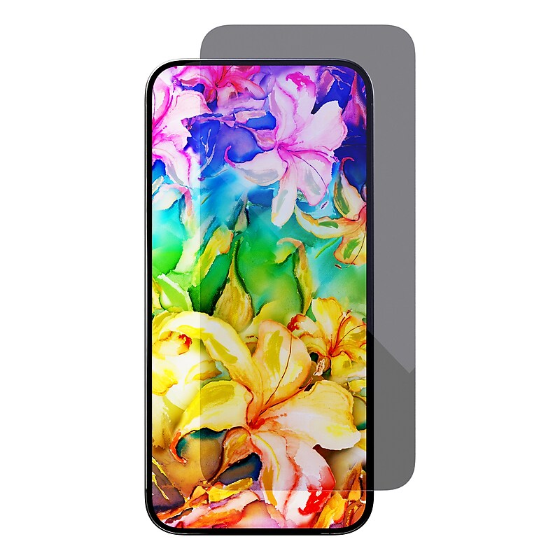 cellhelmet Tempered Glass Screen Protector for iPhone 16 Plus with $100 Coverage (ST-105-C100) image 1