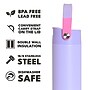 Elemental Core Stainless Steel Double Wall Insulated Water Bottle, 24 oz., Lilac Tie Dye (EMLEBC24LCTD9)~#|#~24EC29EF-B015-47C3-8ACA7D299B8CAD0B_sc7