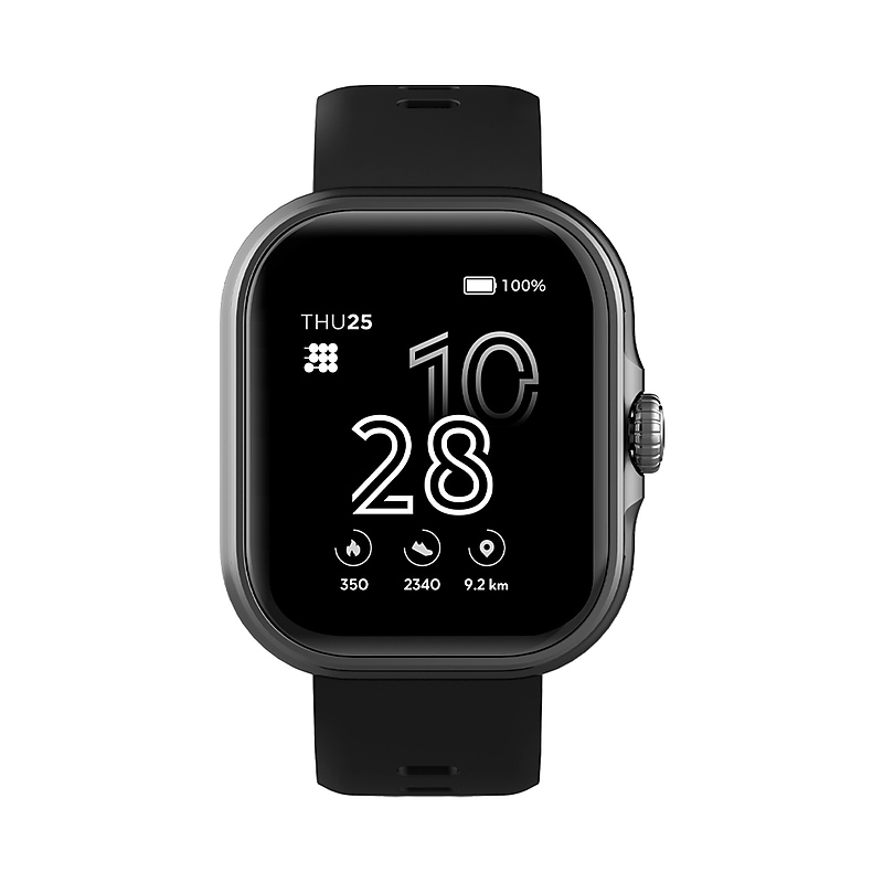 Cubitt VIVA Smartwatch, 46.74mm, Aluminum Case, Obsidian Black Sport Band (CT-VIVA1) image 1