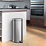 iTouchless SoftStep Round Stainless Steel Step Trash Can with Hinged Lid, 7.93 Gallon (IP08RSS)~#|#~24F1824D-9958-491E-BB2ED8168B07E168_sc7
