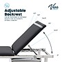 Viva Comfort Adjustable Exam Table, 440 lbs. Capacity, Black (ADI996-01-BLK-MK)~#|#~24F2EFAA-C8CA-479B-85BF0579B48DC980_sc7