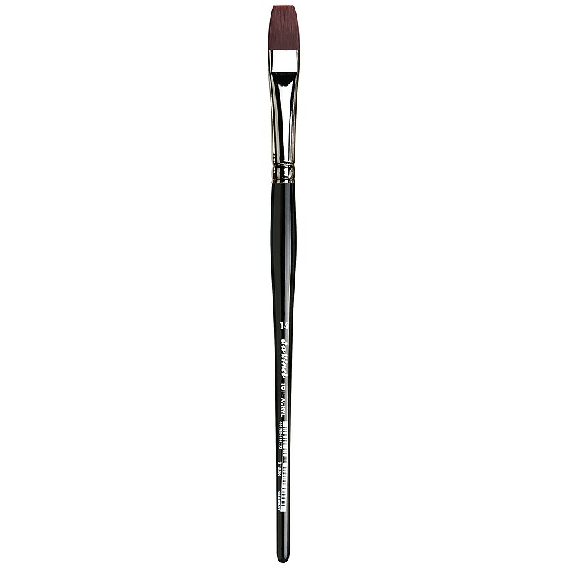 da Vinci TOP-ACRYL Acrylic & Oil Synthetic Bristle, Flat Brush (DVXVA7185K14) image 1