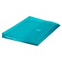 JAM Paper Plastic Binder Pocket, 3-Hole Punched, Teal Blue, 12/Pack (218VB1TE)~#|#~24F380BF-8320-4A3D-BC8D3B49D5101FE8_sc7