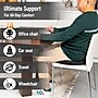 Mind Reader Donut Pillow with Air-Cloud Technology, Black (TAILST-BLK)~#|#~24F4D499-AF6D-48E1-A239FA9624E30028_sc7