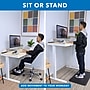 Mount-It! 47"W Electric Adjustable Standing Desk, Maple/White (MI-15004)~#|#~24F6EBD4-B391-41A2-8F52DC667306E162_sc7