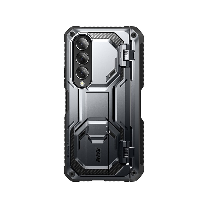 i-Blason Armorbox Black Rugged Case for Samsung Galaxy Z Fold4 (Galaxy2022-ZFold4-5G-Armorbox-SP-Black) image 1