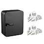 AdirOffice 30-Key Cabinet with Combination Lock and Key Tags, Black (682-30-BLK-689-PKG)~#|#~2501C38C-F9DB-4463-B15E6ADF995DD4ED_sc7