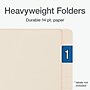 Pendaflex End Tab File Folder, Straight Cut, Letter Size, Manila, 50/Box (1007069)~#|#~2505D60A-88E7-441D-A507DB8D91709CE0_sc7
