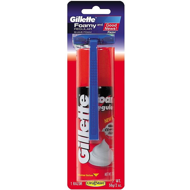 Gillette Shave Kit, 2 oz , 4/Box (70104) image 1