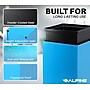 Alpine Industries Steel Recycling and Trash Can Set with Square and Mixed Lid, 29 Gallon, Multicolor, 3/Pack (ALP4450-BLK-KIT30)~#|#~250BD619-217B-4CC9-9013726FA02A07DB_sc7