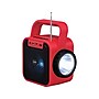 Jensen Wireless Bluetooth Radio with Flashlight, Red/Black (JEP-175)~#|#~250F70B0-6899-4A92-97171310D2F0CAA7_sc7