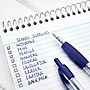 Staples® Retractable Ballpoint Pens, Medium Point, 1.0mm, Blue Ink, Dozen (50794-CC)~#|#~2518F48D-3698-4013-BC065FDD87F54117_sc7