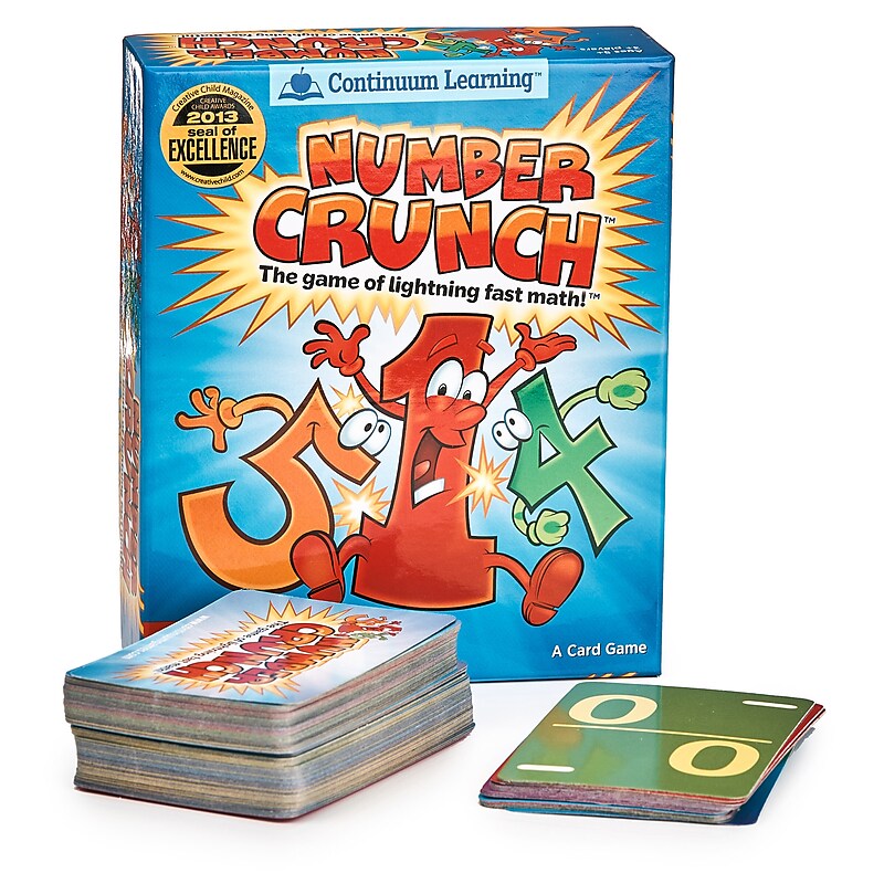 Continuum Games Number Crunch Card Game (CTM0326) image 1