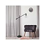 Lalia Home Studio Loft 55.5" Matte Black Floor Lamp with Cylindrical Shade (LHF-5021-BK)~#|#~251FF07D-0C7D-4F29-A0C38A6D59B4B88C_sc7