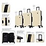 DUKAP Zahav 3-Piece Hardside Spinner Luggage Set, TSA Checkpoint Friendly, Sand (DKZAHSML-SAN)~#|#~2520EF64-E25C-4633-9B8E9A1A1882058A_sc7